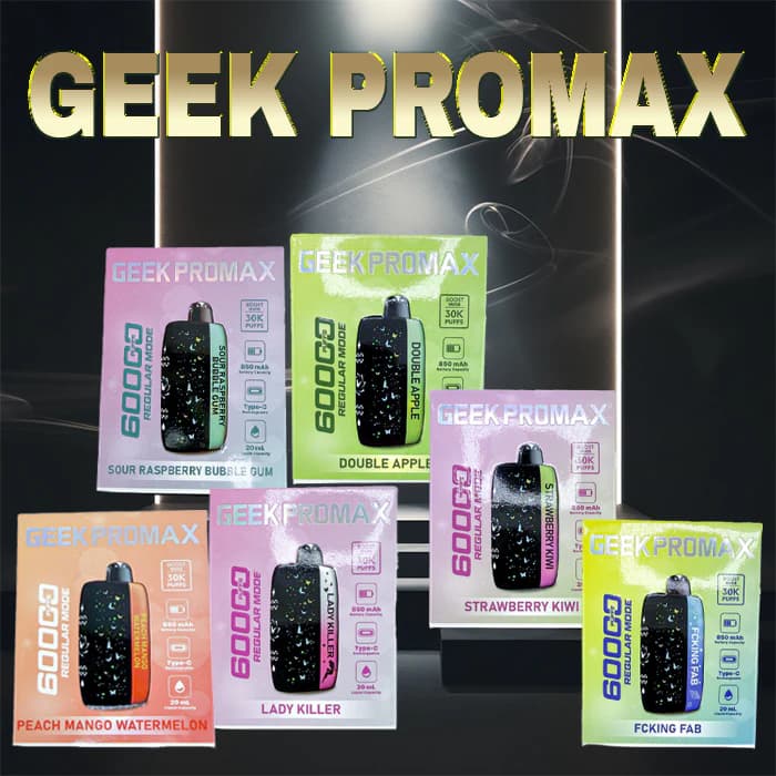 Geek Promax — 5% | 30K Puffs